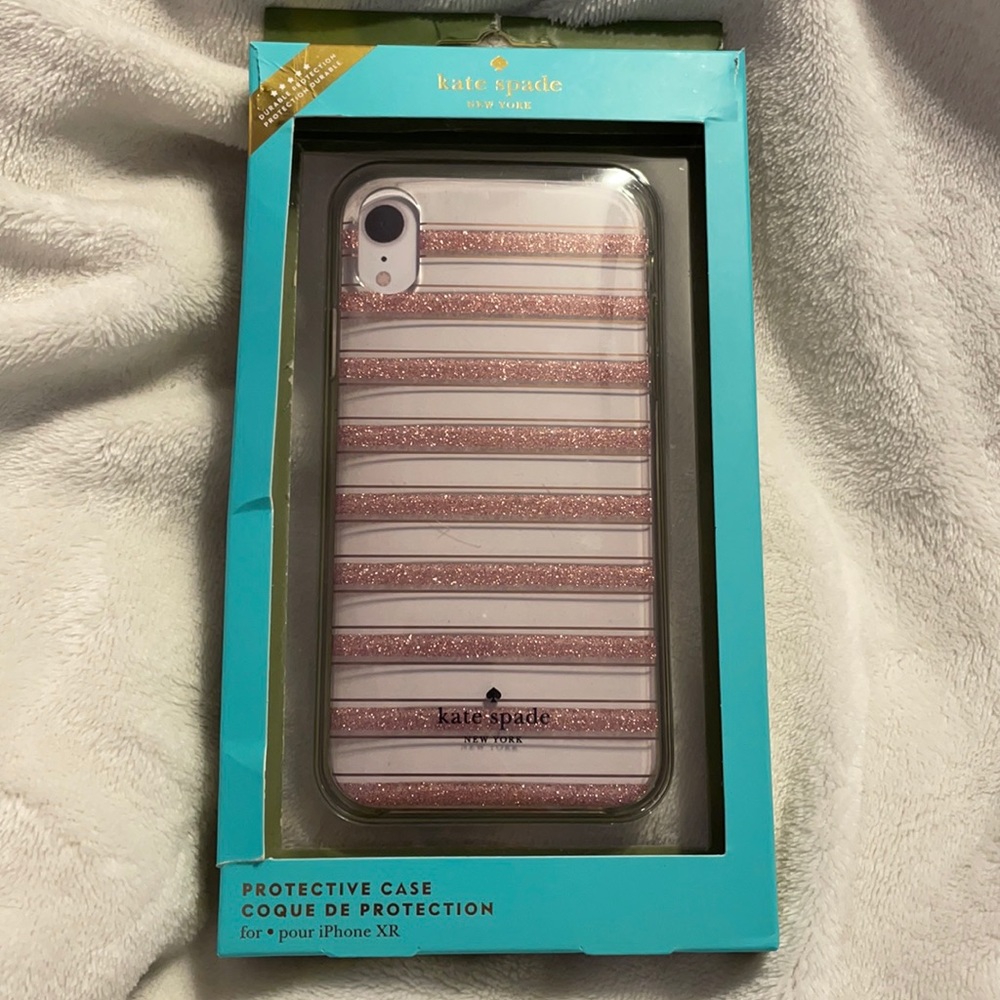 Kate spade glitter iPhone XR case